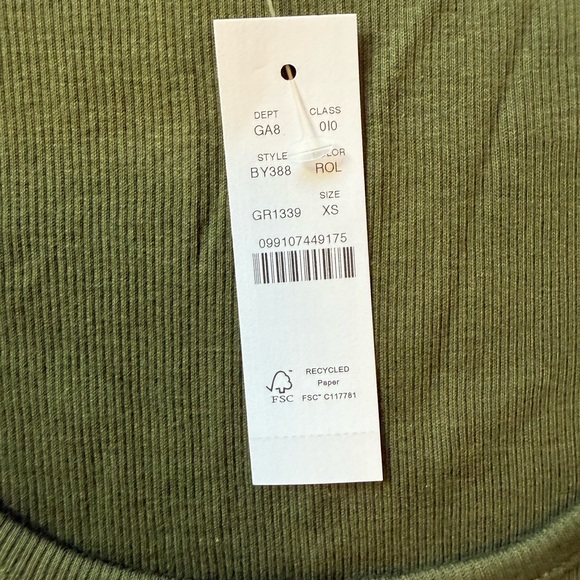 J. Crew Olive Green Women's Tank Top - Picture 4 of 6
